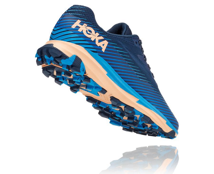 Hoka Australia One One Torrent 2 - Womens Trail Shoes Blue - WISQP-1832
